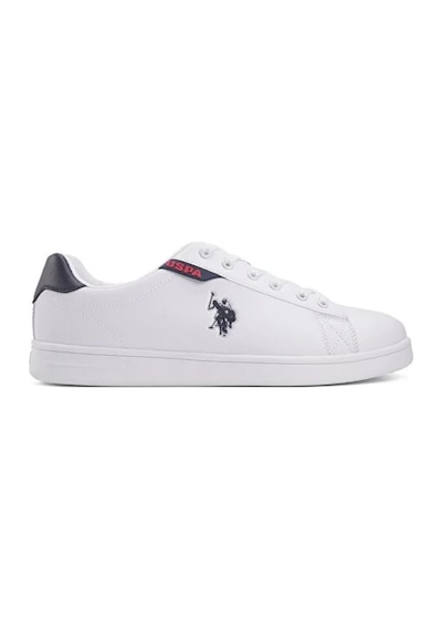 U.s. Polo Assn. Costa 4fx Siyah Erkek Sneaker Beyaz Laci Beyaz Laci