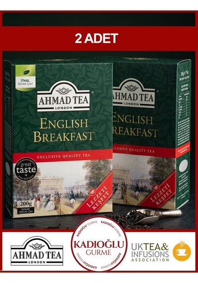 Ahmad Tea Englısh Breakfast Dokme Cay 200 Gr X 2 Adet