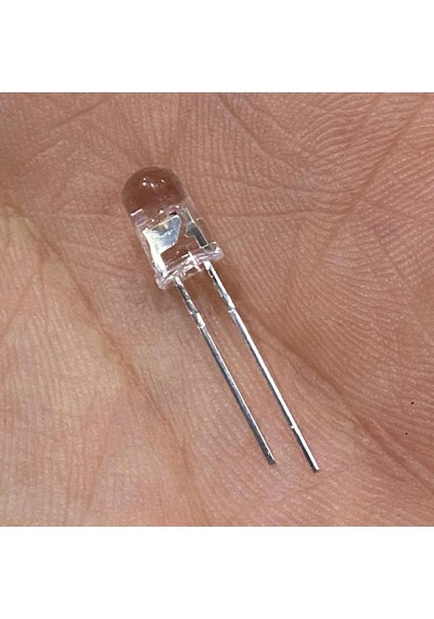 Flaşörlü Led Mavi 2 Bacaklı 5mm
