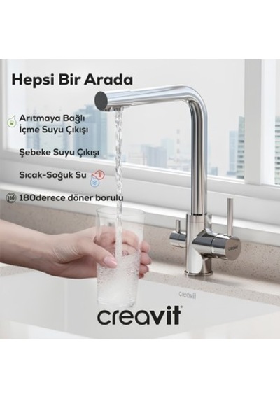 İçme Suyu Çıkışlı Mutfak İçin Pratik Çözüm Altın