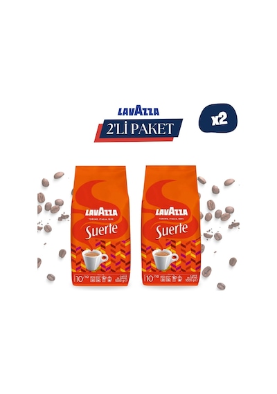 Lavazza Suerte Çekirdek Kahve 2 x 1 KG