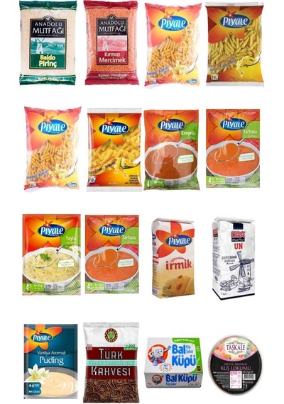 Blueden Gıda Paketi 16 Parça 14 Nolu Paket