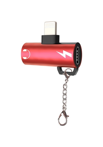 Ally Lightning to Dual Lightning Dönüştürücü Adaptör Kırmızı