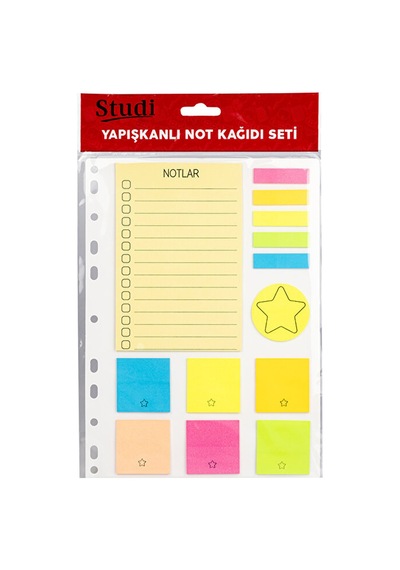 Yapışkanlı Not Kağıdı Seti