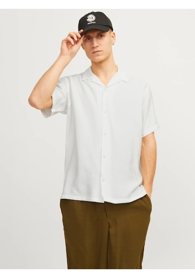 Jack & Jones Erkek Rahat Kesim Kısa Kollu Gömlek - 12256322 001