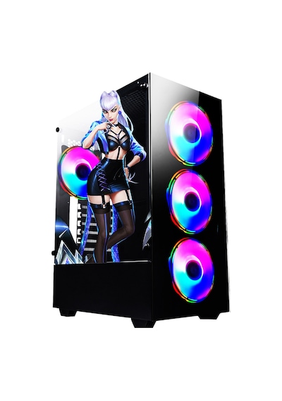 Gamelood GL141 i3-10100F 16 GB 512 GB SSD 6 GB GTX1660S Free Dos Masaüstü Oyuncu Bilgisayarı