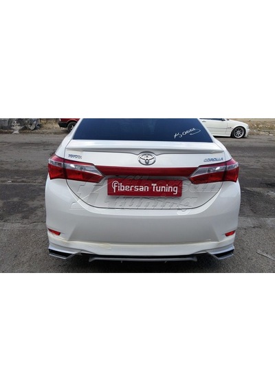 Toyota Corolla Uyumlu Spoiler ---Fibersan Tuning