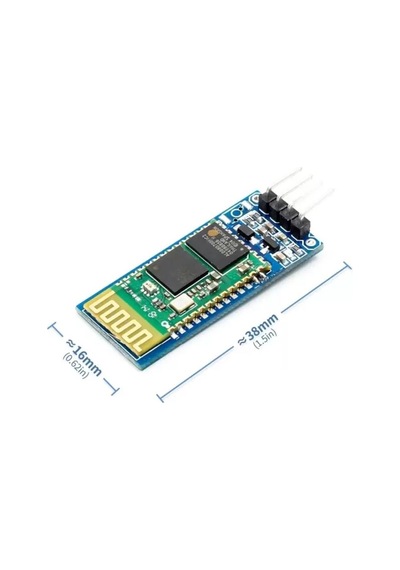 HC-06 4 Pin Kablosuz Bluetooth Slave Modülü (Butonsuz)