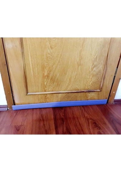 U40 Mavi 100 CM 5 Adet Kapı Altı Izolasyon Süngeri Kapı Altı U Köşebent Koruyucu