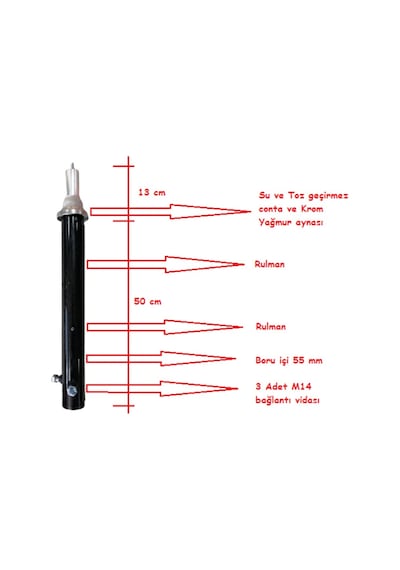 Windsock Rüzgar Tulumu 40 Lık (527595199)
