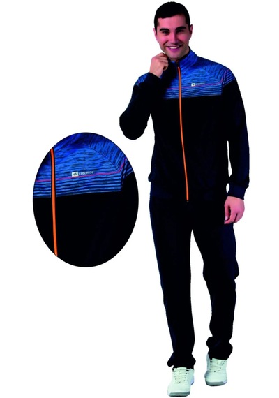 Crozwise 1222-01 Dalgıç Kumaş Regular-fit Erkek Eşofman Beden S Çok Renkli