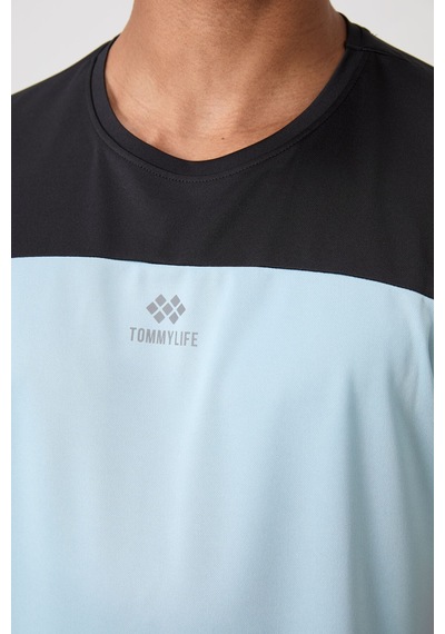 Tommy Life Açık Mavi Polyester Nefes Alan Dokulu İnce Esnek Standart Fit Erkek Performans T-shirt - 88386 Açik Mavi Tommy Life Açık Mavi Polyester Nefes Alan Dokulu İnce Esnek Standart Fit Erkek Performans T-shirt - 88386 Açik Mavi