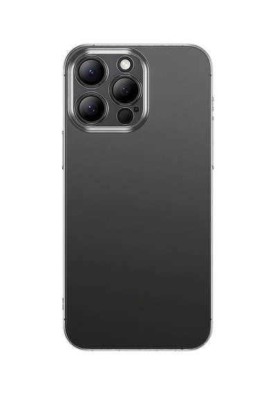 Zore Apple iPhone Uyumlu 15 Pro Max Kılıf Toz Önleyici Omsy Helo Kapak-şeffaf Şeffaf