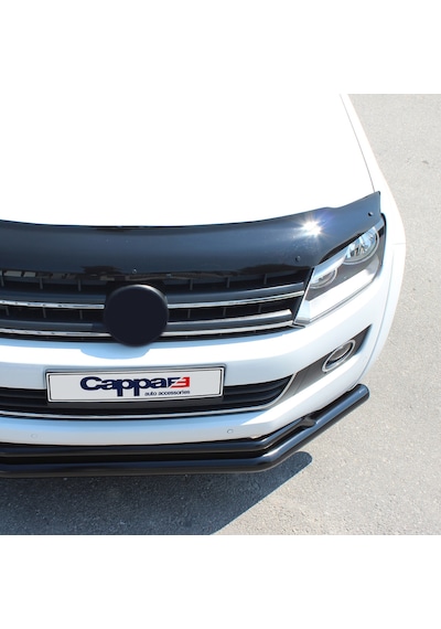 Cappafe Vw Amarok Ön Kaput Koruyucu Rüzgarlık 4Mm Abs 2010-2020