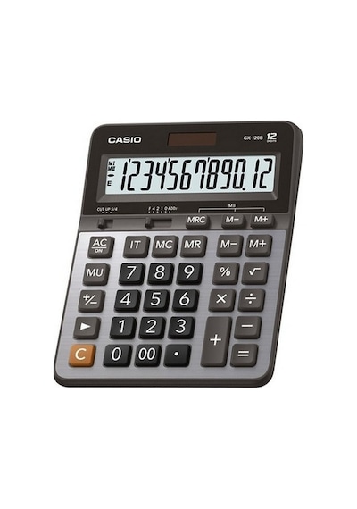 Casio Gx-120B 12 Haneli Masaüstü Hesap Makinesi