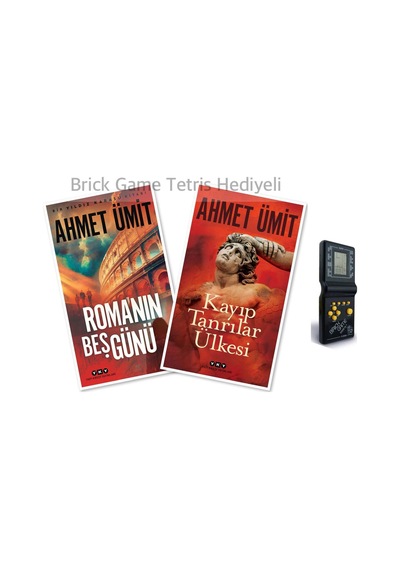 Roma Nın Beş Günü Ahmet Ümit Son Kitabı - Kayıp Tanrılar Ülkesi + Brick Game Tetris Oyun Makinesi Hediye