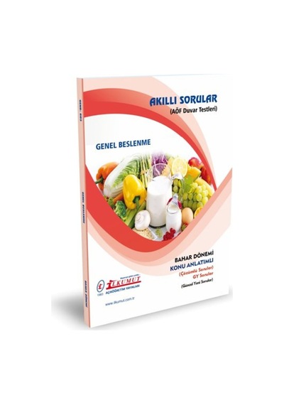 İlkumut Yayınları - Genel Beslenme - Konu Anlatımlı - Çözümlü Sorular