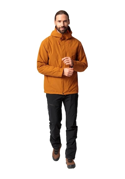Vaude Rosemoor Outdoor Erkek Mont 41564 Fosforlu Turuncu Koyu Turuncu