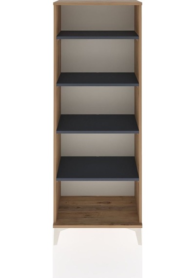 Arges Dolap 4 Raflı 60x30x163 Çam-antrasit Atlas Çam Arges Dolap 4 Raflı 60x30x163 Çam-antrasit Atlas Çam