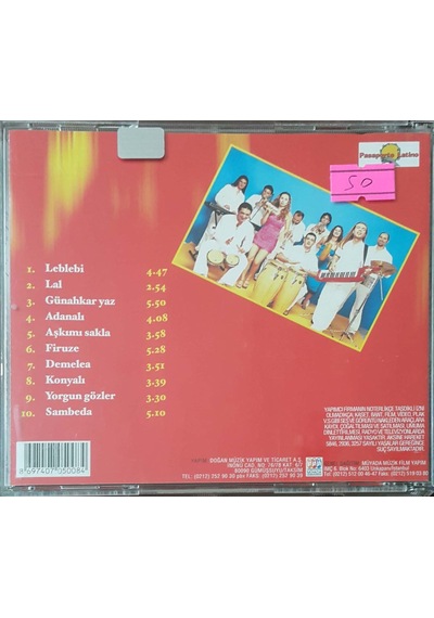 Plak Değildir Cd Dir Cd Pasaporte Latino Latin Türküler Cd