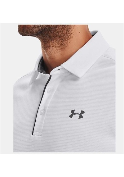 Under Armour Tech Polo Erkek T-Shirt-26049 - Beyaz