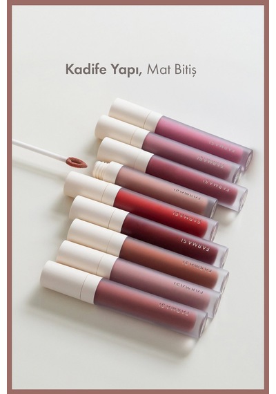 Uzun Süre Kalıcı Kadifemsi Yapı Mat Likit Ruj - 10 Nude Essence