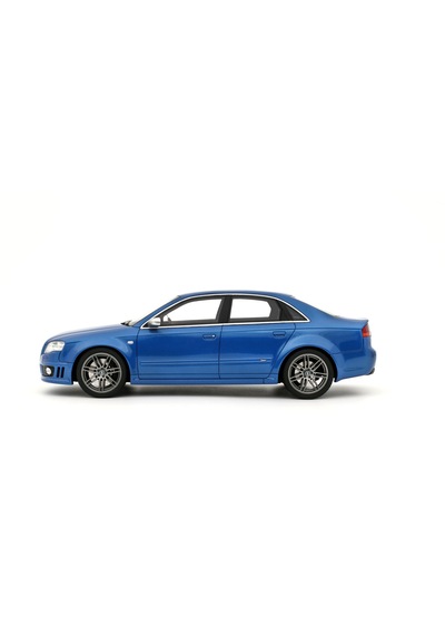 1:18 Ölçek Otto 2007 Audi Rs 4 B7 Sedan Sprint Blue Resin Kapalı Minyatür Model Araba 25cm
