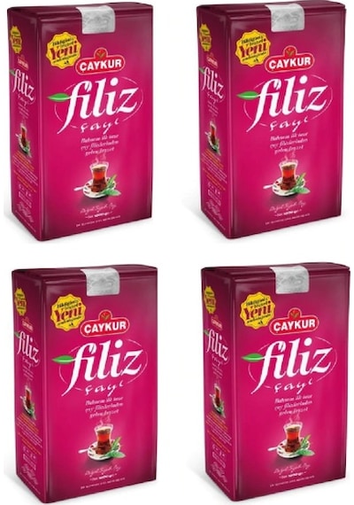 Çaykur Filiz Siyah Dökme Çay 4 x 1 KG