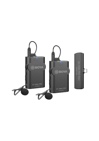 Boya By Wm4 Pro K6 Type C İkili Kablosuz Mikrofon