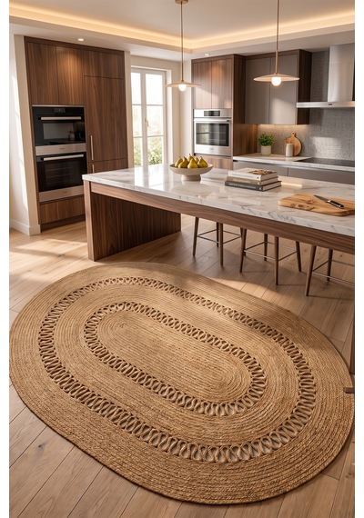 Jüt Hasır Oval Kilim Dekoratif Örgü Model Halı Salon Oturma Odası Mutfak Koridor Yatak Odası Banyo Balkon Yolluk Bohem Ev Dekoru 221hasırbambu Jüt Hasır Oval Kilim Dekoratif Örgü Model Halı Salon Oturma Odası Mutfak Koridor Yatak Odası Banyo Balkon Yolluk Bohem Ev Dekoru 221hasırbambu