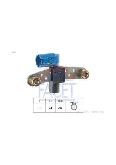 Renault Clio 3 Krank Sensoru 1.2 2006-2012 Facet 90597