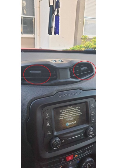 Jeep Renegade İç Hava Menfezi Ayar Klipsi 4 Adet
