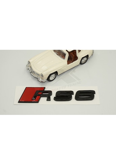 Audi Rs6 Bagaj Krom Abs 3M 3D Yazı Logo Amblem Ürün