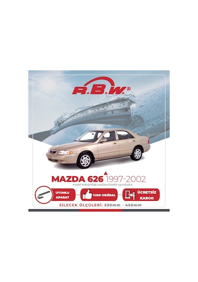 Rbw Mazda 626 1997 - 2002 Ön Muz Silecek Takımı