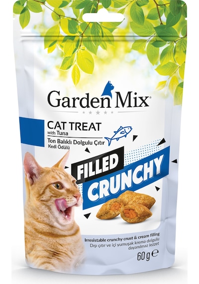 Gardenmıx - 294 - Ton Balıklı İçı Dolgulu Kedı Ödülü - Csmo-tex - 60 Gr