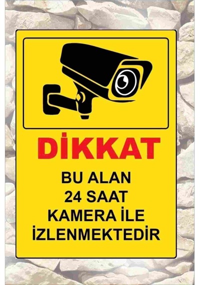 Çalışırken Koruyucu Malzeme Kullan Uyarı Levhası Dekota Pvc 25x35 Cm İş Güvenliği Tabelası
