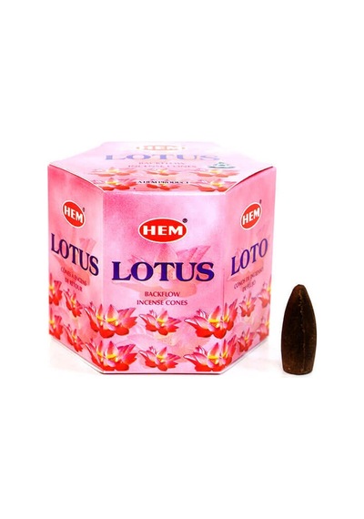 Hem Geri Akışlı Şelale Tütsü Konileri Lotus Çiçeği Aromalı 40 Adet Hem Geri Akışlı Şelale Tütsü Konileri Lotus Çiçeği Aromalı 40 Adet