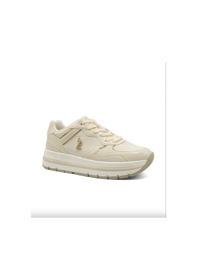 U.S. Polo Assn. U.s.polo Assn Shına 6pr Bej Comfort Casual Anatomik Spor Ayakkabısı