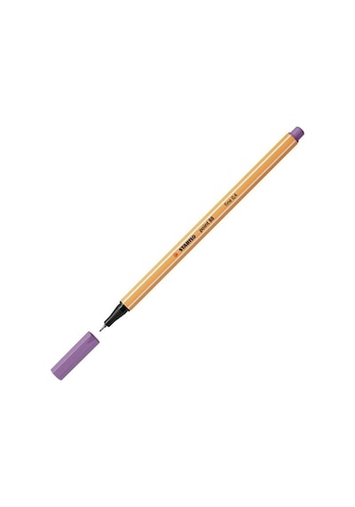 Stabilo 88/62 Point Gri Menekşe Keçe Uçlu Kalem Ergonomik Tasarım 1 Mm Kalınlık