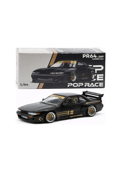 Pop Race Nissan Silvia S13 Pandem Black Limited Edition Pr640289