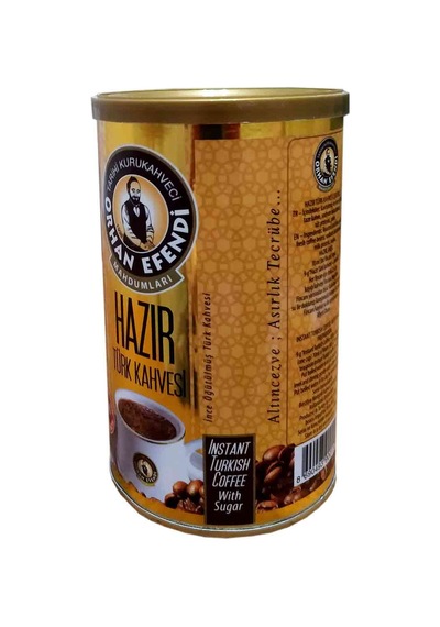 Orhan Efendi Hazır Türk Kahvesi Şekerli Teneke 250 G