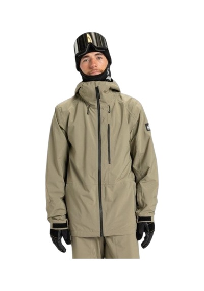 Quıksılver Quiksilver Muldrow Erkek Bej Snowboard Ceketi Tzc0 Taş