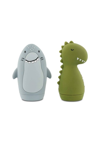 Trixie Mr. Shark & Mr. Dino Su Sıçratan Hayvanlar Banyo Oyuncağı 37-686 Belirtilmemiş