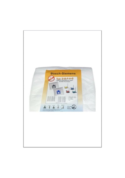 Bosch Uyumlu - Siemens Type: D-E-F-H-G Süpürge Torbası 15 Adet