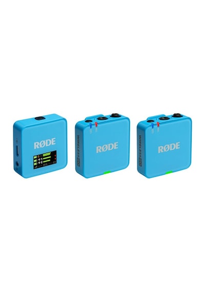Wireless Go Gen 3 2 Kişilik Kablosuz Yaka Mikrofonu - Blue