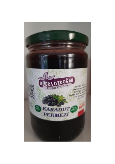 Kübra Özdoğan Karadut Pekmezi 800 G