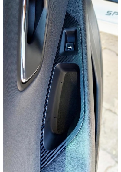 Seat Leon İle Uyumlu Mk3 3.5 2013 2020 Iç Trim Kaplama Sticker Seti 4 Kapı Iç Tutma Kısımları M