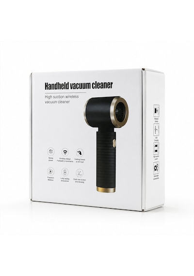 Handheld Vacuum Cleaner 2in1 Çekme - Üfleme Oto - Araç - Ev El Tipi Süpürge Şarjlı Mini - Taşınabilir Kh-128