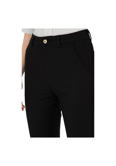 U.S. Polo Assn. Kadın Siyah Kanvas Pantolon 1825777