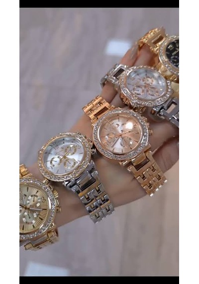 Aqua Di Polo Rose Gold Gümüş Çelik Zirkon Taşlı Apws014102 Kadın Kol Saati